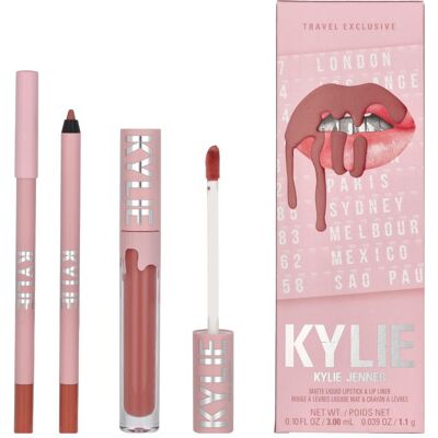 Kylie Cosmetics Kylie Kit à Lèvres Mat - Until Further Notice - Publicité Kylie Cosmetics Kylie Kit à Lèvres Mat - Until Further Notice - Publicité