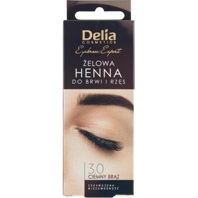 Delia Cosmetics Kit de teinture pour sourcils et cils Brun Foncé - Kit de teinture pour sourcils et cils - Publicité Delia Cosmetics Kit de teinture pour sourcils et cils Brun Foncé - Kit de teinture pour sourcils et cils - Publicité