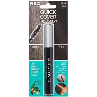 Kiss Mascara, My Face - Quick Cover Root Touch-Up - Mascara pour couvrir les cernes et la repousse 7 g - (Noir) - Publicité Kiss Mascara, My Face - Quick Cover Root Touch-Up - Mascara pour couvrir les cernes et la repousse 7 g - (Noir) - Publicité