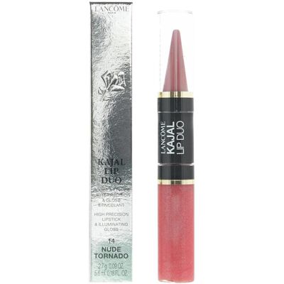 Duo Lip Kajal Lancôme - Nude Tornado - Rouge à lèvres & Gloss - Publicité Duo Lip Kajal Lancôme - Nude Tornado - Rouge à lèvres & Gloss - Publicité