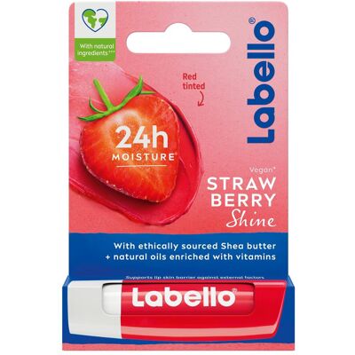 Labello Baume à Lèvres Fraise 5,5 ml - Publicité Labello Baume à Lèvres Fraise 5,5 ml - Publicité