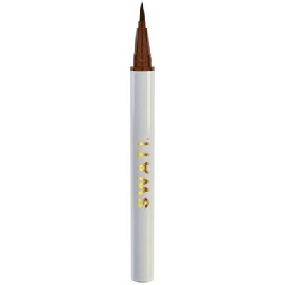 Swati Vanta Brun Liquide Eyeliner & Colle à Cils - Femmes - Publicité Swati Vanta Brun Liquide Eyeliner & Colle à Cils - Femmes - Publicité