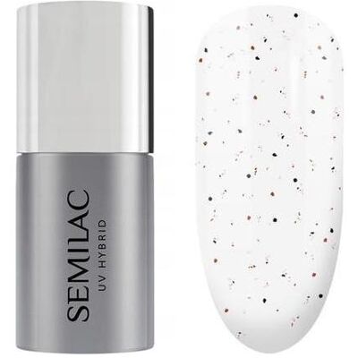 Semilac, Vernis à ongles, T24 Vernis à ongles UV Top Terrazzo 7ml (T24 Terrazzo, Top coat, Vernis gel UV) - Publicité Semilac, Vernis à ongles, T24 Vernis à ongles UV Top Terrazzo 7ml (T24 Terrazzo, Top coat, Vernis gel UV) - Publicité