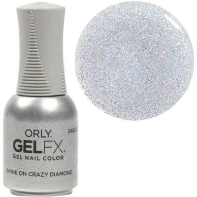 Orly, Vernis à ongles, Gelfx, Glitter, Semi-Permanent Nail Polish, Shine On Crazy Diamond, 18 ml For Women (Scintiller) - Publicité Orly, Vernis à ongles, Gelfx, Glitter, Semi-Permanent Nail Polish, Shine On Crazy Diamond, 18 ml For Women (Scintiller) - Publicité
