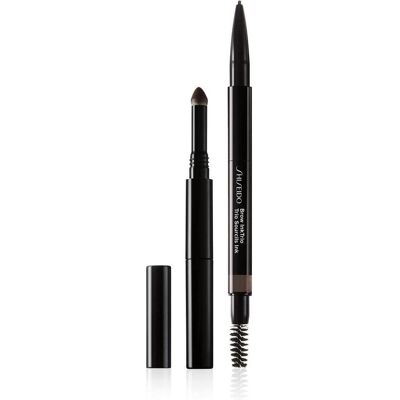 Shiseido Brun Foncé Crayon 3-en-1 pour sourcils - Outil de maquillage - Publicité Shiseido Brun Foncé Crayon 3-en-1 pour sourcils - Outil de maquillage - Publicité