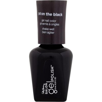 Sally Hansen - Salon Gel Polish - 260 Pat On The Black - Publicité Sally Hansen - Salon Gel Polish - 260 Pat On The Black - Publicité