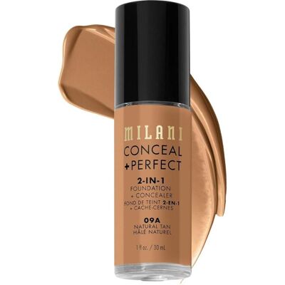 Milani - Conceal And Perfect 2 In 1 Foundation And Concealer - Natural Tan - Foundation - Publicité Milani - Conceal And Perfect 2 In 1 Foundation And Concealer - Natural Tan - Foundation - Publicité