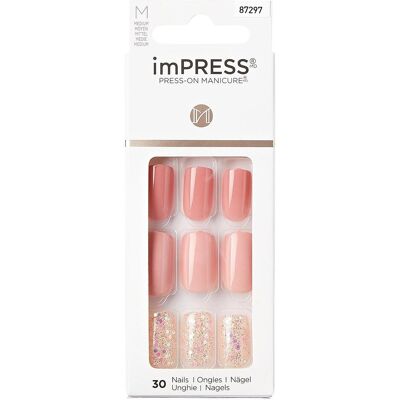 Kiss Nail art + faux ongles, My Face - imPRESS Nails All to Myself - Ongles auto-adhésifs ( 30 pcs ) - (Ongles artificiels, aspect scintillant discret) - Publicité Kiss Nail art + faux ongles, My Face - imPRESS Nails All to Myself - Ongles auto-adhésifs ( 30 pcs ) - (Ongles artificiels, aspect scintillant discret) - Publicité