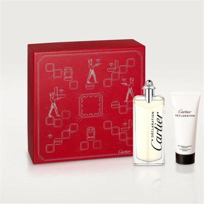 Cartier, Set cadeau beauté, Déclaration (Coffret de parfum) - Publicité Cartier, Set cadeau beauté, Déclaration (Coffret de parfum) - Publicité