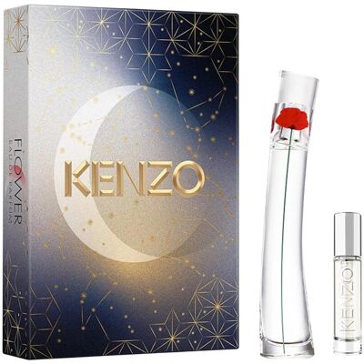 Kenzo Set cadeau beauté, Flower By Coffret Cadeau + Spray Voyage (Coffret de parfum) - Publicité Kenzo Set cadeau beauté, Flower By Coffret Cadeau + Spray Voyage (Coffret de parfum) - Publicité