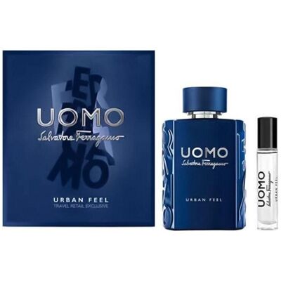 Salvatore Ferragamo Uomo Urban Feel - Coffret Cadeau 110 ml - Publicité Salvatore Ferragamo Uomo Urban Feel - Coffret Cadeau 110 ml - Publicité