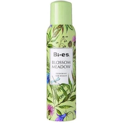 Bi-Es, Déodorant, Déodorant en spray Blossom Meadow – 150 ml – Parfum pour femme (Spray, 150 ml) - Publicité Bi-Es, Déodorant, Déodorant en spray Blossom Meadow – 150 ml – Parfum pour femme (Spray, 150 ml) - Publicité