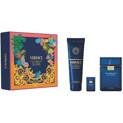 Versace, Set cadeau beauté, Set Cadeau Eau Fraîche Extrême (Coffret de parfum) - Publicité Versace, Set cadeau beauté, Set Cadeau Eau Fraîche Extrême (Coffret de parfum) - Publicité