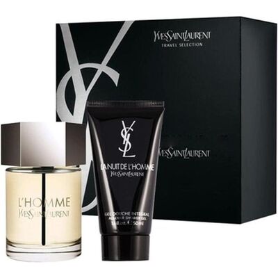 Yves Saint Laurent L'Homme Coffret - Eau de Toilette & Gel Douche - Publicité Yves Saint Laurent L'Homme Coffret - Eau de Toilette & Gel Douche - Publicité