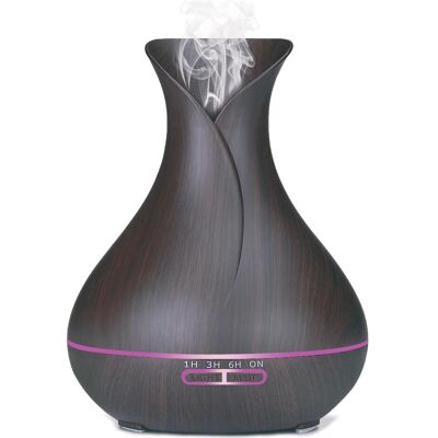 Diffuseur d'Arômes Marron Foncé Platinet - Humidificateur d'Aromathérapie - Publicité Diffuseur d'Arômes Marron Foncé Platinet - Humidificateur d'Aromathérapie - Publicité