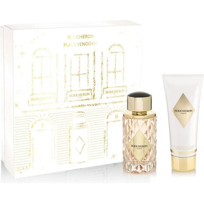 Boucheron, Set cadeau beauté, Place Vendome 2 Piece Eau de Parfum and Body Lotion Set - Women (Coffret de parfum) - Publicité Boucheron, Set cadeau beauté, Place Vendome 2 Piece Eau de Parfum and Body Lotion Set - Women (Coffret de parfum) - Publicité
