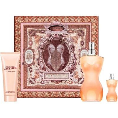 Coffret Cadeau Jean Paul Gaultier Classique - 3 Pièces - Publicité Coffret Cadeau Jean Paul Gaultier Classique - 3 Pièces - Publicité
