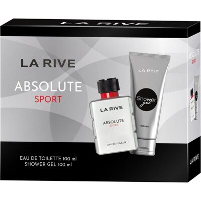 Coffret cadeau La Rive Homme Absolute Sport - Parfum et Gel douche - Publicité Coffret cadeau La Rive Homme Absolute Sport - Parfum et Gel douche - Publicité