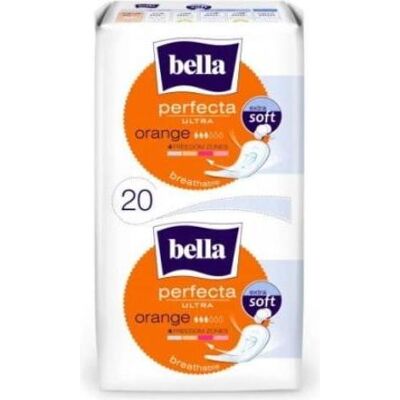 Bella, Serviette, Perfecta Ultra Extra Soft Damenbinden, 20 Stück (20x) - Publicité Bella, Serviette, Perfecta Ultra Extra Soft Damenbinden, 20 Stück (20x) - Publicité