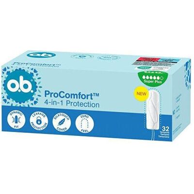 o.b., Tampon, ProComfort Super Plus (32x) - Publicité o.b., Tampon, ProComfort Super Plus (32x) - Publicité