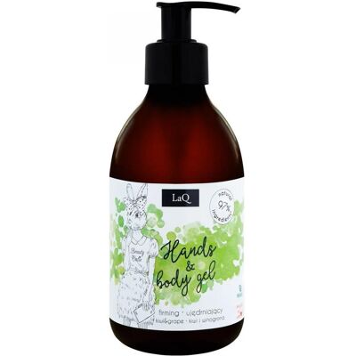 LaQ, Gel douche, Raffermissant à l'extrait de kiwi et de raisin (300 ml) - Publicité LaQ, Gel douche, Raffermissant à l'extrait de kiwi et de raisin (300 ml) - Publicité