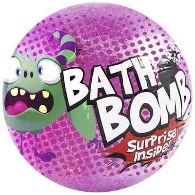 LaQ, Sel + bain moussant, Pink Bath Bomb With Surprise 120g (120 g) - Publicité LaQ, Sel + bain moussant, Pink Bath Bomb With Surprise 120g (120 g) - Publicité