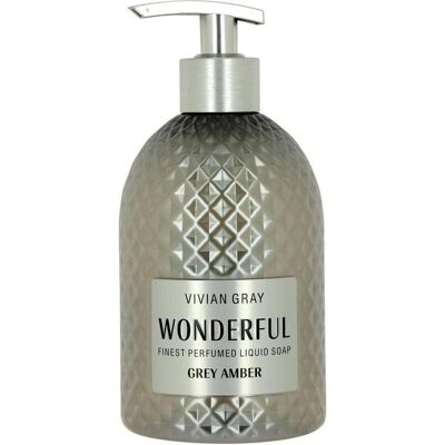 Vivian Gray Merveilleux Grey Amber Gel Lavant - Luxe 500ml - Publicité Vivian Gray Merveilleux Grey Amber Gel Lavant - Luxe 500ml - Publicité
