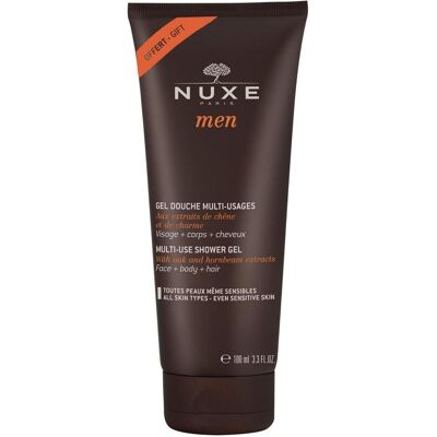 Nuxe, Gel douche, Homme Gel Douche Multi-Usages Tout Corps Pour Tous Types de Peaux - 100 Ml (100 ml) - Publicité Nuxe, Gel douche, Homme Gel Douche Multi-Usages Tout Corps Pour Tous Types de Peaux - 100 Ml (100 ml) - Publicité