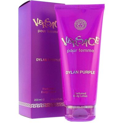 Lotion pour le corps Dylan Purple de Versace - Femme - Publicité Lotion pour le corps Dylan Purple de Versace - Femme - Publicité