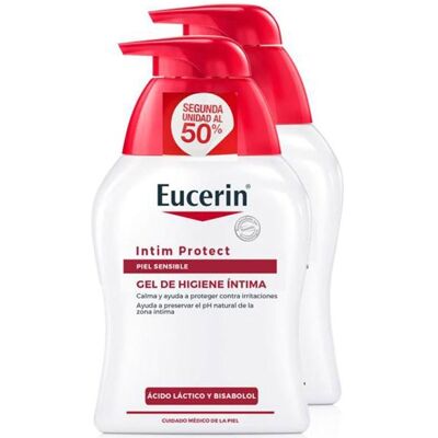 Eucerin, Soins intimes, Gel d’hygiène intime PH5 2 x 250 ml (Gel intime, 500 ml) - Publicité Eucerin, Soins intimes, Gel d’hygiène intime PH5 2 x 250 ml (Gel intime, 500 ml) - Publicité