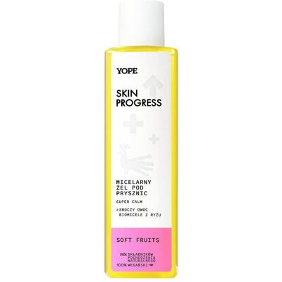 Yope, Gel douche, Skin Progress Super Calm micelarny żel pod prysznic Soft Fruits 200ml (200 ml) - Publicité Yope, Gel douche, Skin Progress Super Calm micelarny żel pod prysznic Soft Fruits 200ml (200 ml) - Publicité