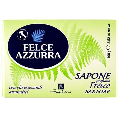 Felce Azzurra, Savon pour les mains, Savon frais 100 g (Savon neutre, 100 g) - Publicité Felce Azzurra, Savon pour les mains, Savon frais 100 g (Savon neutre, 100 g) - Publicité