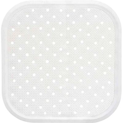 Tapis de douche blanc Sänger - Antidérapant, avec trous de drainage - Publicité Tapis de douche blanc Sänger - Antidérapant, avec trous de drainage - Publicité