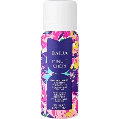 Baija, Gel douche, Minuit Cheri, Hydratant et nettoyant, Mousse de douche, 50 ml, pour femmes (50 ml) - Publicité Baija, Gel douche, Minuit Cheri, Hydratant et nettoyant, Mousse de douche, 50 ml, pour femmes (50 ml) - Publicité