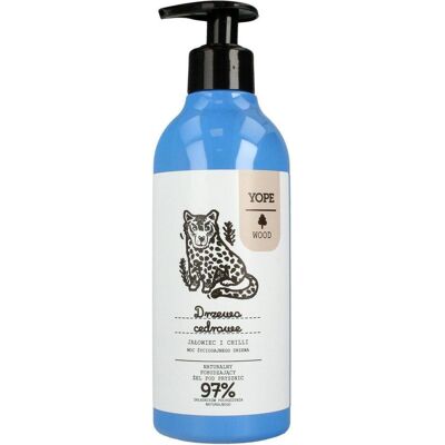 Yope, Gel douche, Cèdre naturel & J (400 ml) - Publicité Yope, Gel douche, Cèdre naturel & J (400 ml) - Publicité