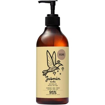 Yope, Savon pour les mains, mydło do rąk Jaśmin & Tonka (Savon liquide, 300 ml) - Publicité Yope, Savon pour les mains, mydło do rąk Jaśmin & Tonka (Savon liquide, 300 ml) - Publicité