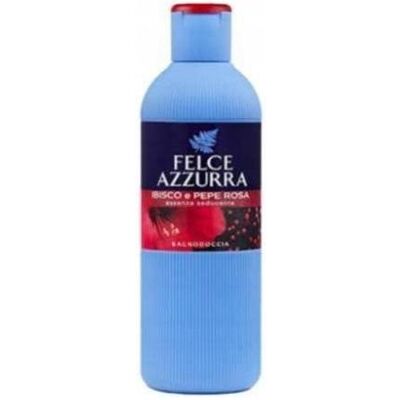Felce Azzurra, Gel douche, Bain moussant à l'hibiscus et au poivre rose 650ml (650 ml) - Publicité Felce Azzurra, Gel douche, Bain moussant à l'hibiscus et au poivre rose 650ml (650 ml) - Publicité