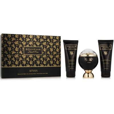 Afnan Souvenir Desert Rose - Coffret Parfums, 3 Pièces - Publicité Afnan Souvenir Desert Rose - Coffret Parfums, 3 Pièces - Publicité