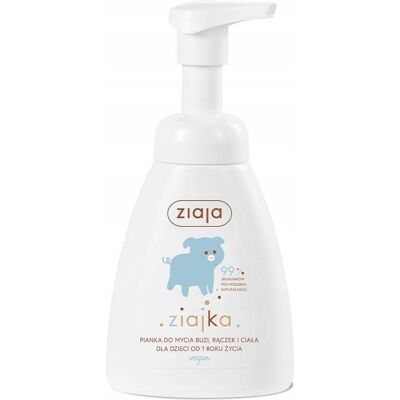 Ziaja, Gel douche, Mousse lavante pour le visage, les mains et le corps (Wash Foam) 250 ml (250 ml) - Publicité Ziaja, Gel douche, Mousse lavante pour le visage, les mains et le corps (Wash Foam) 250 ml (250 ml) - Publicité