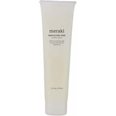 Meraki Gommage au Sucre et à l'Huile de Corps - Tous Types de Peau - Publicité Meraki Gommage au Sucre et à l'Huile de Corps - Tous Types de Peau - Publicité