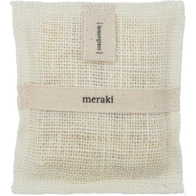 Meraki, Salle de bains : accessoires, Bath mitt, Lemongrass, 140 g - Publicité Meraki, Salle de bains : accessoires, Bath mitt, Lemongrass, 140 g - Publicité