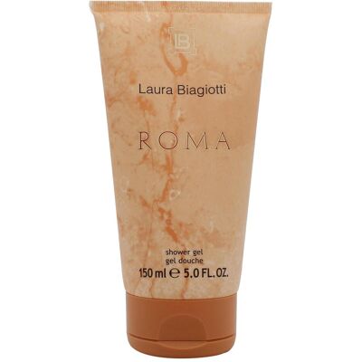 Laura Biagiotti, Gel douche, Roms (150 ml) - Publicité Laura Biagiotti, Gel douche, Roms (150 ml) - Publicité