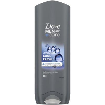 Dove, Gel douche, Douche de soin Cool Fresh 250 ml (250 ml) - Publicité Dove, Gel douche, Douche de soin Cool Fresh 250 ml (250 ml) - Publicité