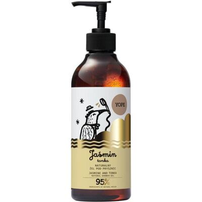 Yope, Gel douche, żel pod prysznic Jaśmin &, Tonka (400 ml) - Publicité Yope, Gel douche, żel pod prysznic Jaśmin &, Tonka (400 ml) - Publicité