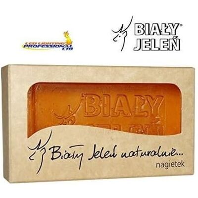 Savon hypoallergénique à la glycerine Biały Jeleń - Savon - Publicité Savon hypoallergénique à la glycerine Biały Jeleń - Savon - Publicité