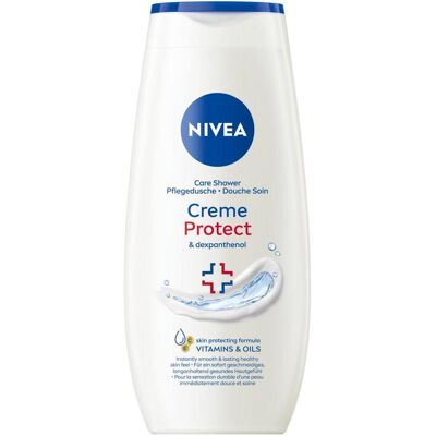 Nivea, Gel douche, Creme Protect Pflegedusche (250 ml) - Publicité Nivea, Gel douche, Creme Protect Pflegedusche (250 ml) - Publicité