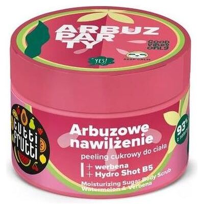 Farmona, Gel douche, Tutti Frutti Arbuz Party Peeling cukrowy do ciała Arbuzowe Nawilżenie 300g (300 ml) - Publicité Farmona, Gel douche, Tutti Frutti Arbuz Party Peeling cukrowy do ciała Arbuzowe Nawilżenie 300g (300 ml) - Publicité