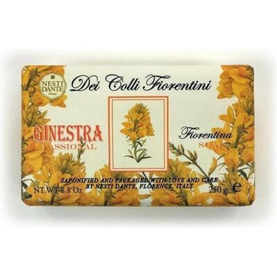 Nesti Dante, Savon pour les mains, Dei Colli Fiorentini Ginestra Passional (Savon solide, 250 g) - Publicité Nesti Dante, Savon pour les mains, Dei Colli Fiorentini Ginestra Passional (Savon solide, 250 g) - Publicité
