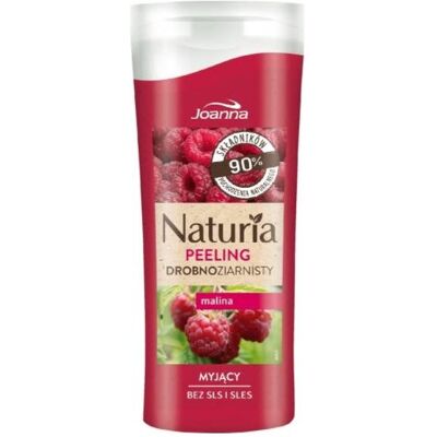 Joanna, Gel douche, Exfoliant fin, Framboise, 100g (hit) (100 g) - Publicité Joanna, Gel douche, Exfoliant fin, Framboise, 100g (hit) (100 g) - Publicité