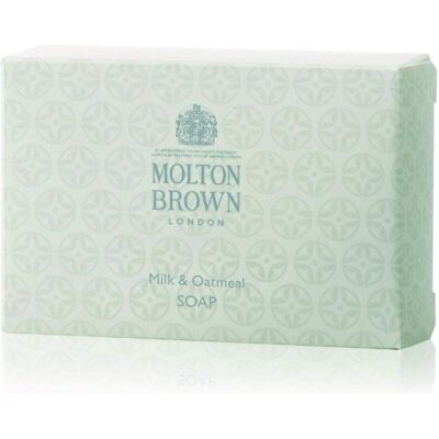 Molton Brown, Savon pour les mains, Savon lait et avoine 75g (Savon solide) - Publicité Molton Brown, Savon pour les mains, Savon lait et avoine 75g (Savon solide) - Publicité